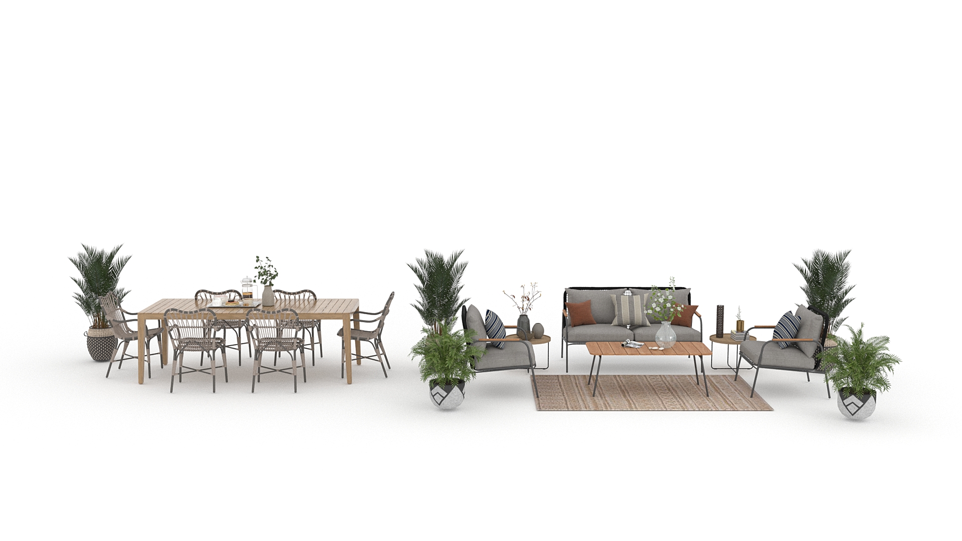 Scandinavian virtual staging style